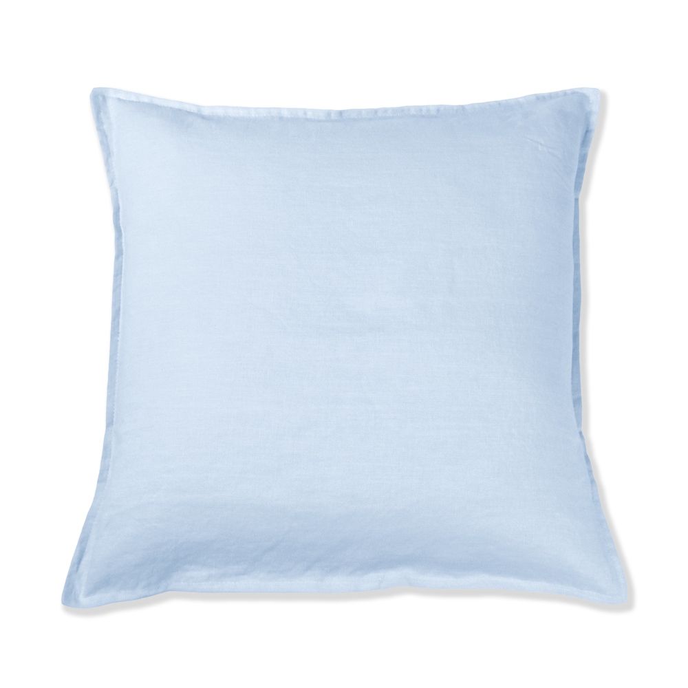 Light Blue Linen Cushion