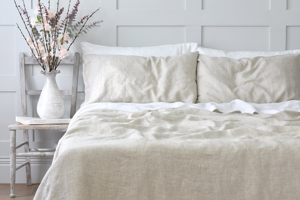 Natural Flax Linen Bedding