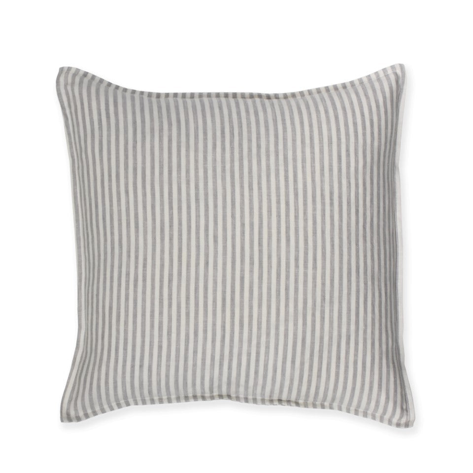 Natural Ticking Linen Cushion Cover